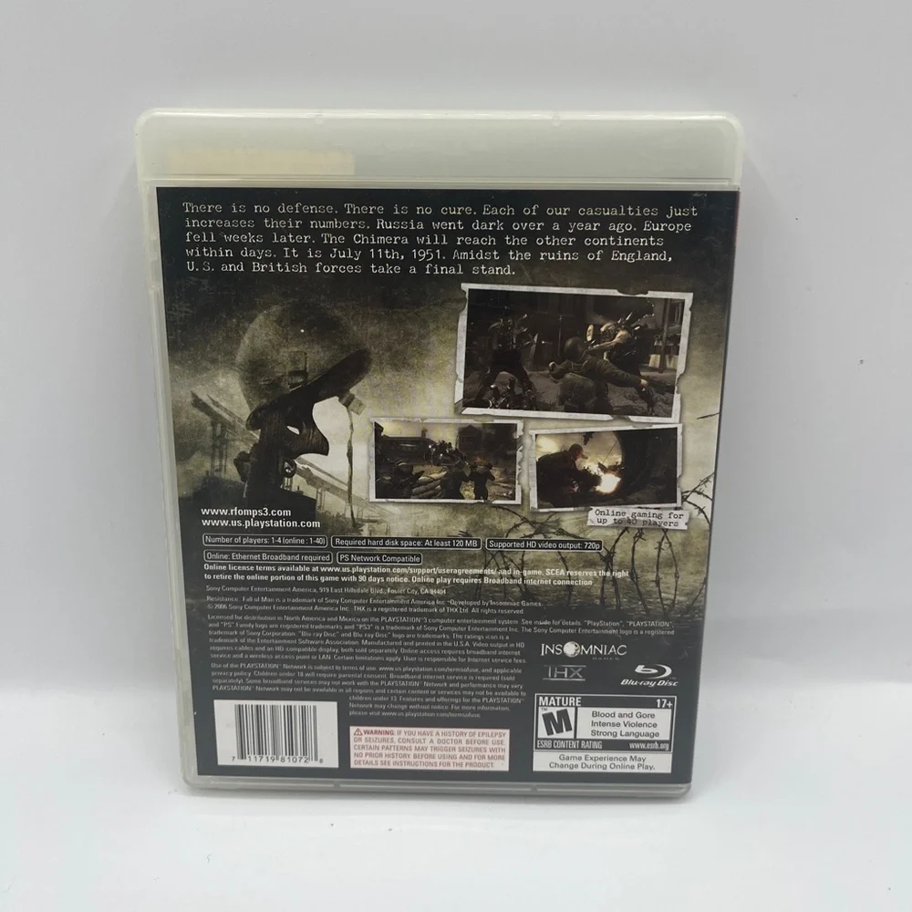The Saboteur (Sony PlayStation 3, 2009) PS3 Black Label Complete w/Manual Tested